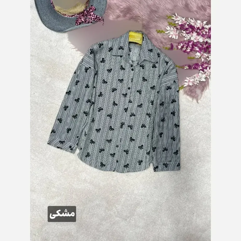 شومیز عروسکی زنانه مدل ملودی جنس ینزی فری سایز 38 تا 46