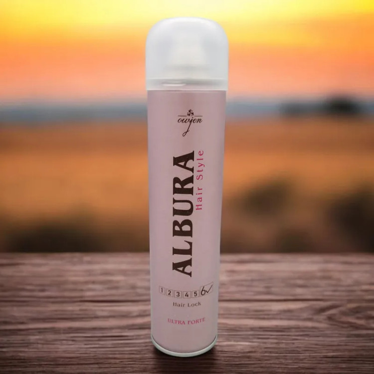 اسپری مو آلبورا مدل Ultra Forte شماره 6 حجم 250 میلی لیتر