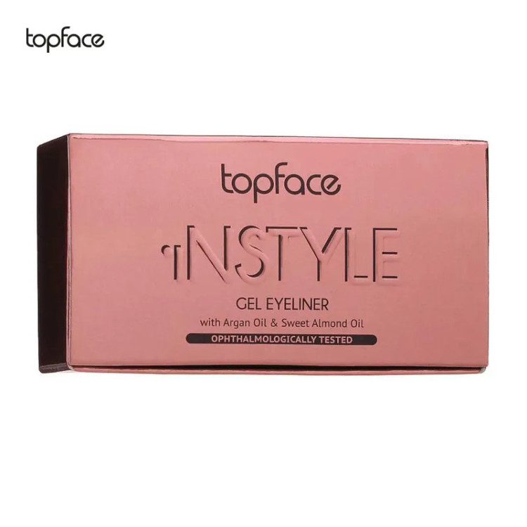 خط چشم ژلی تاپ فیس مدل Instyle به همراه قلم موی حرفهای