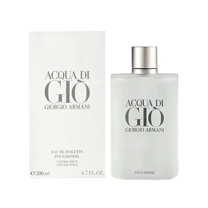 ادو تویلت مردانه جورجیو آرمانی مدل Acqua di Gio حجم 200 میلی لیتر