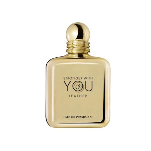 ادو پرفیوم مردانه امپریو آرمانی مدل Stronger With You Leather حجم 100 میلی لیتر