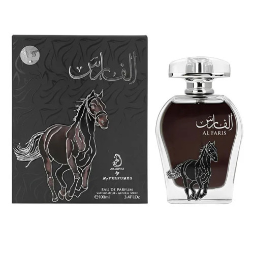 ادوپرفیوم عربیات مدل الفارس حجم 100 میلیلیتر با رایحه خنک، تلخ و چوبی