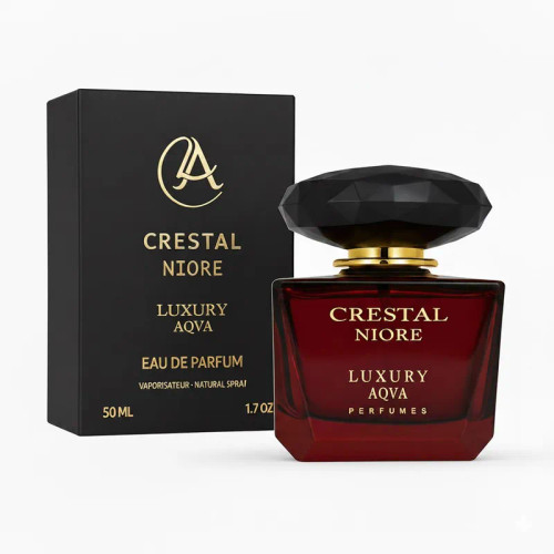 ادو پرفیوم زنانه لاکچری آکوا مدل CRESTAL NIORE حجم 50 میلیلیتر