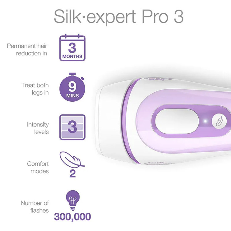 لیزر موهای زائد براون مدل Silk-Expert Pro 3 PL3011