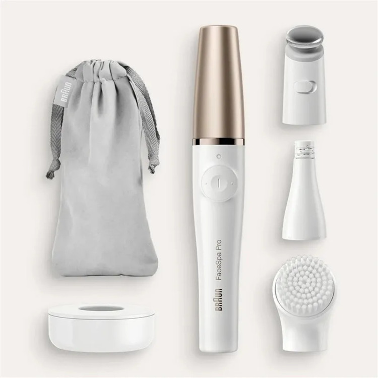 دستگاه اپیلاتور و پاکسازی صورت براون مدل FaceSpa Pro 911