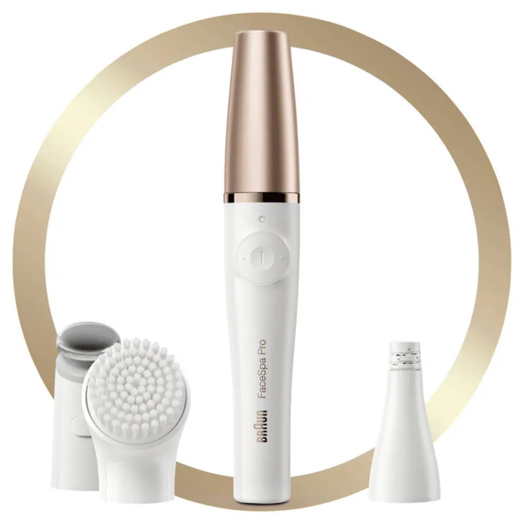 دستگاه اپیلاتور و پاکسازی صورت براون مدل FaceSpa Pro 911