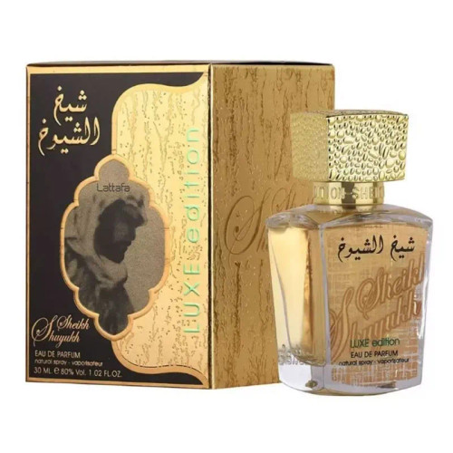 ادو پرفیوم مردانه و زنانه لطافه مدل شیخ الشیوخ لوکس ادیشن حجم 100 میلی لیتر