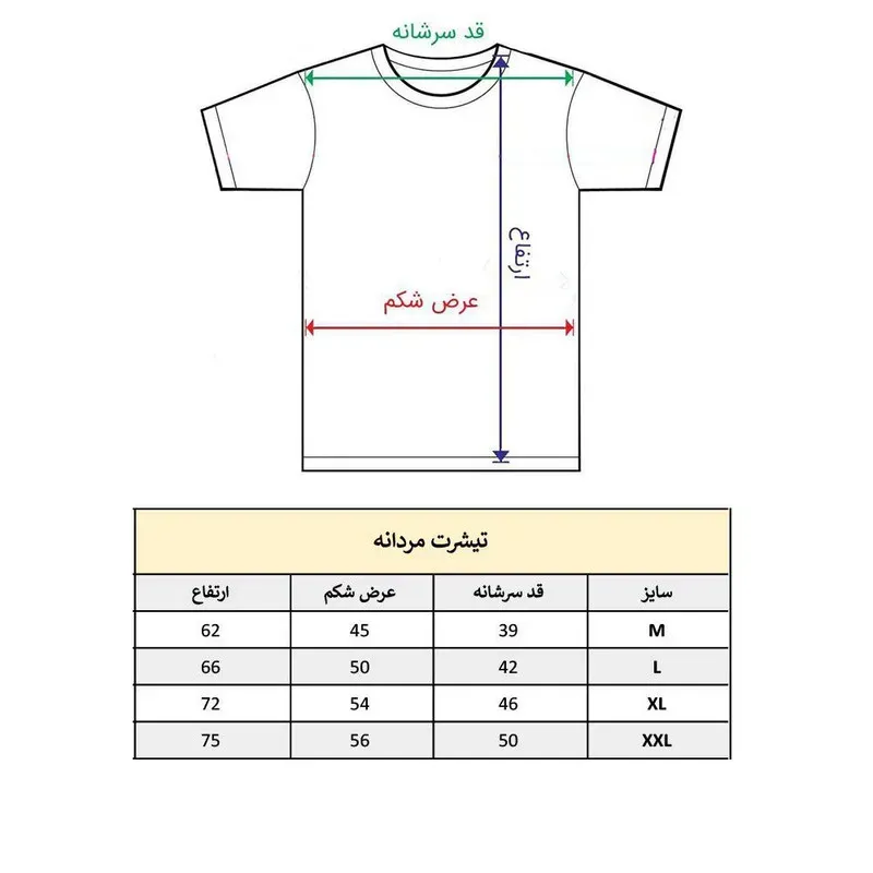 تیشرت آستین کوتاه مردانه یقه گرد طرح قلب عشق گیتار