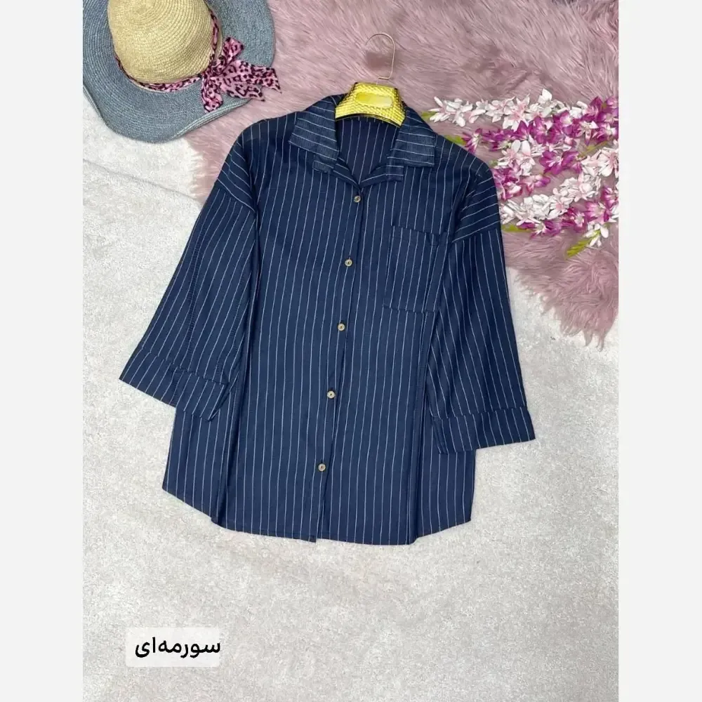 شومیز دیپلمات مراکشی ضحا سایز فری 38 تا 48