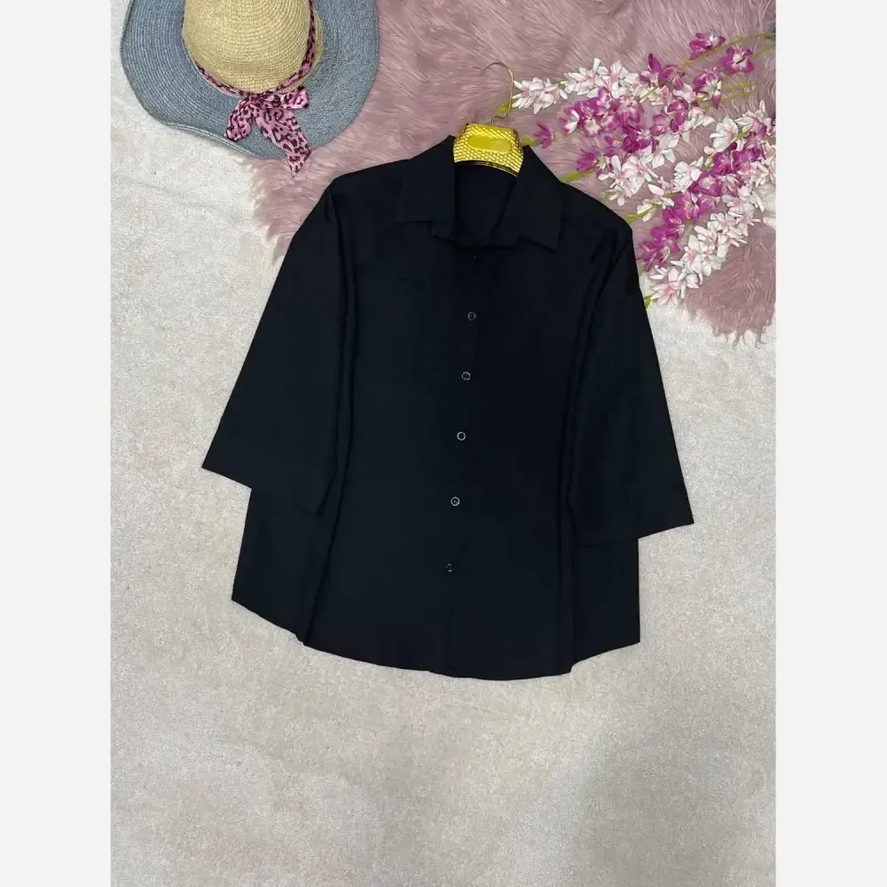 شومیز تک جیب ترمه جنس پری خنک و سبک فری سایز 38 تا 48