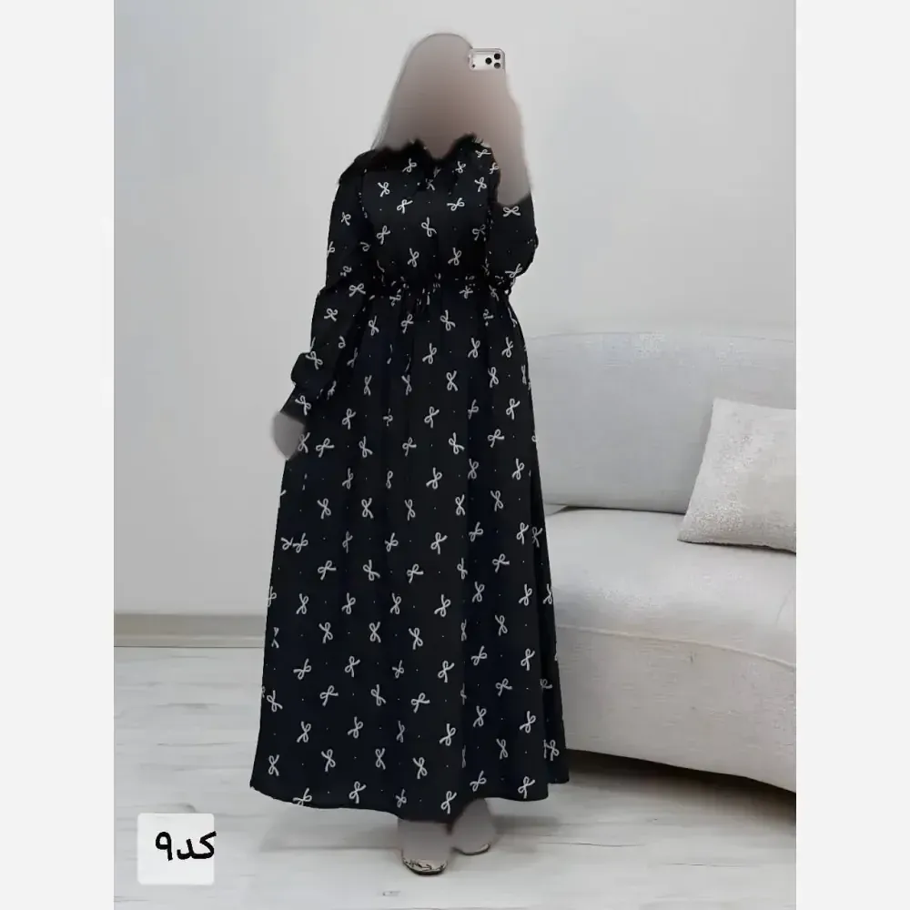 پیراهن ساحلی الماس جنس کرپ بوگاتی درجه یک