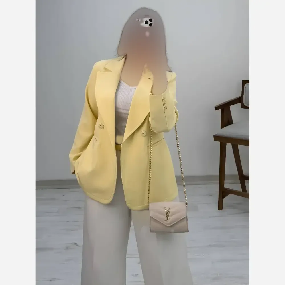 کت اسپرت زنانه نگار جنس کرپ مازراتی لایی کوبی شده
