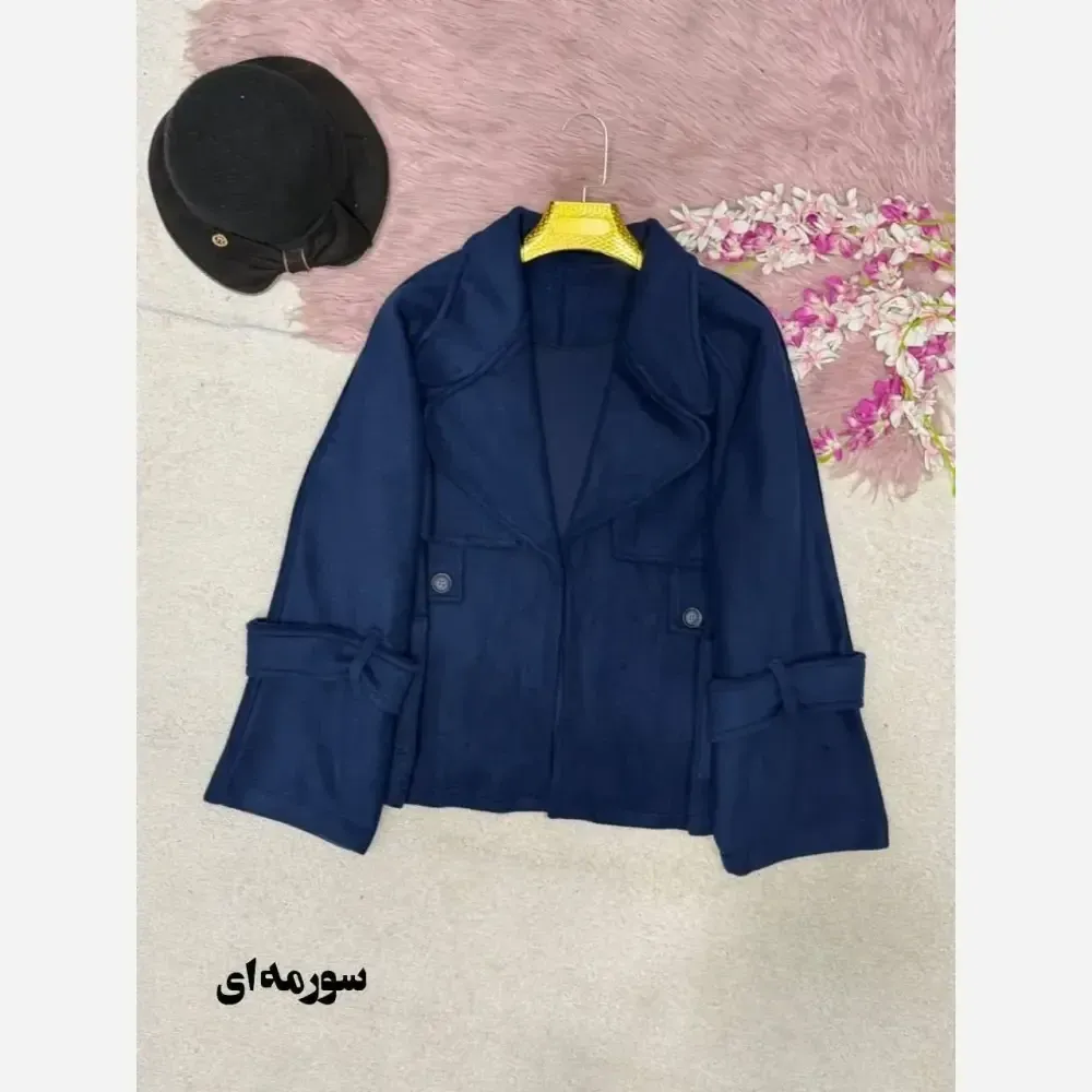 پالتو فوتر ثمین گرم بالا فری سایز 38 تا 48 رنگبندی مشکی شکلاتی طوسی سورمه ای نسکافه ای