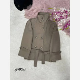 ترنج کت زارا کتان فری سایز 38 تا 46 یقه دو حالته