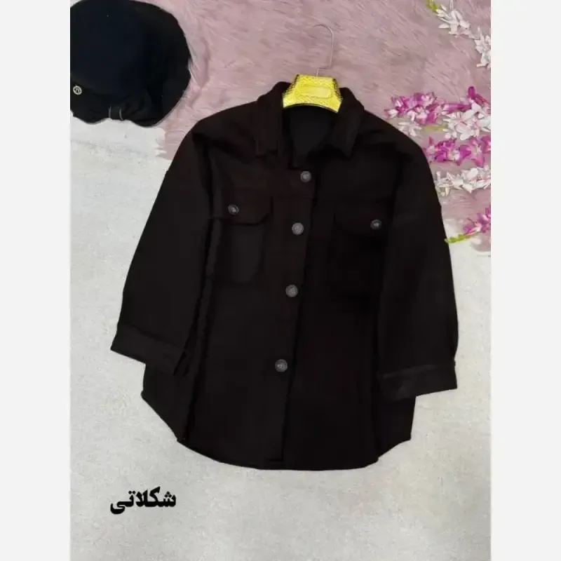 پالتو فوتر کیمیا گرم بالا فری سایز 38 تا 46 جیب دار