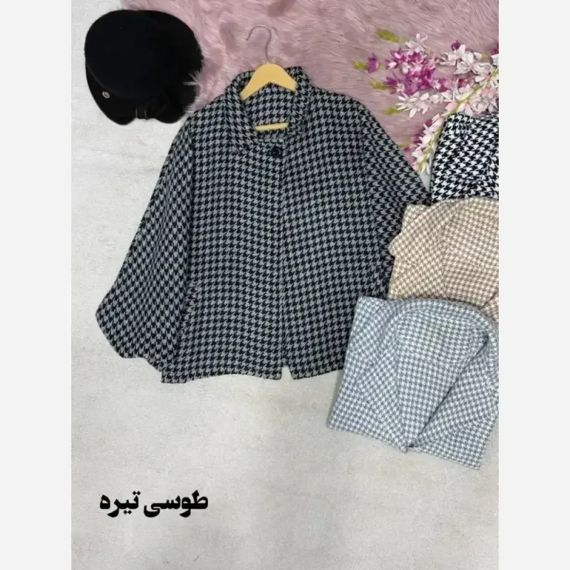 پانچ پشمی موهر پیچازی نادیا فری سایز 38 تا 48 جیبدار