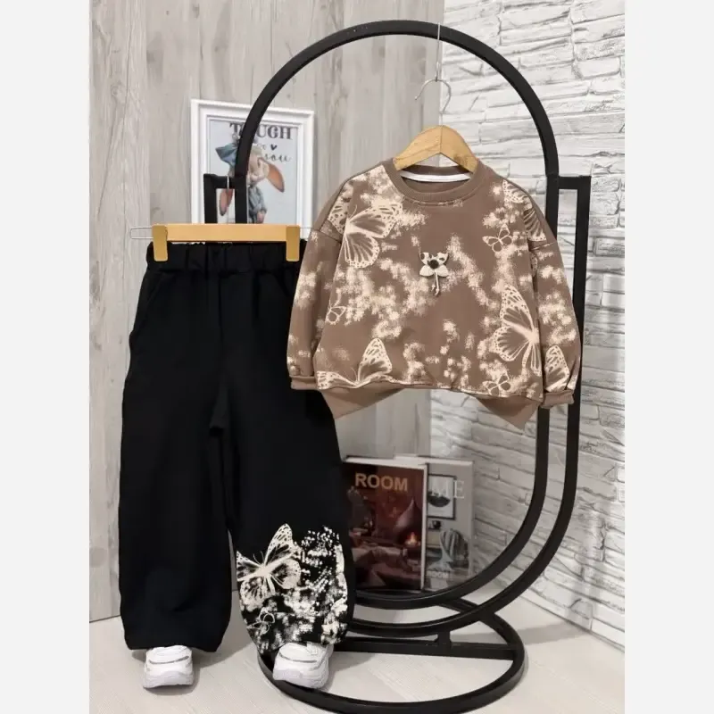 بلوز شلوار دخترانه دورس و گلکسی قواره دار سایز 45 تا 65