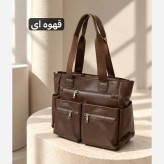 کیف زنانه روزمره چرم مصنوعی ابعاد 37 در 29 سانتیمتر