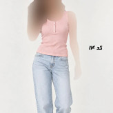 تاپ وارداتی کبریتی زنانه و دخترانه پنبهای مارک H&M