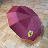 چتر تاشو اتوماتیک مارک دار 10 فنره دو رویه دسته استیل