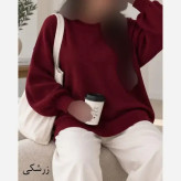 بلوز بافت زنانه نخ ترک ساده لش ضد حساسیت سایز 36 تا 50
