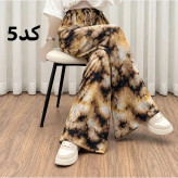 شلوار راحتی نخی پارچه خارجی فری سایز مناسب تا سایز 50